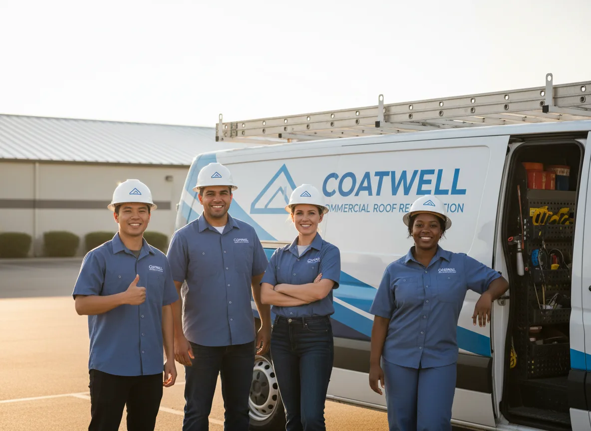 Commercial roof coating company in Groveland, CA